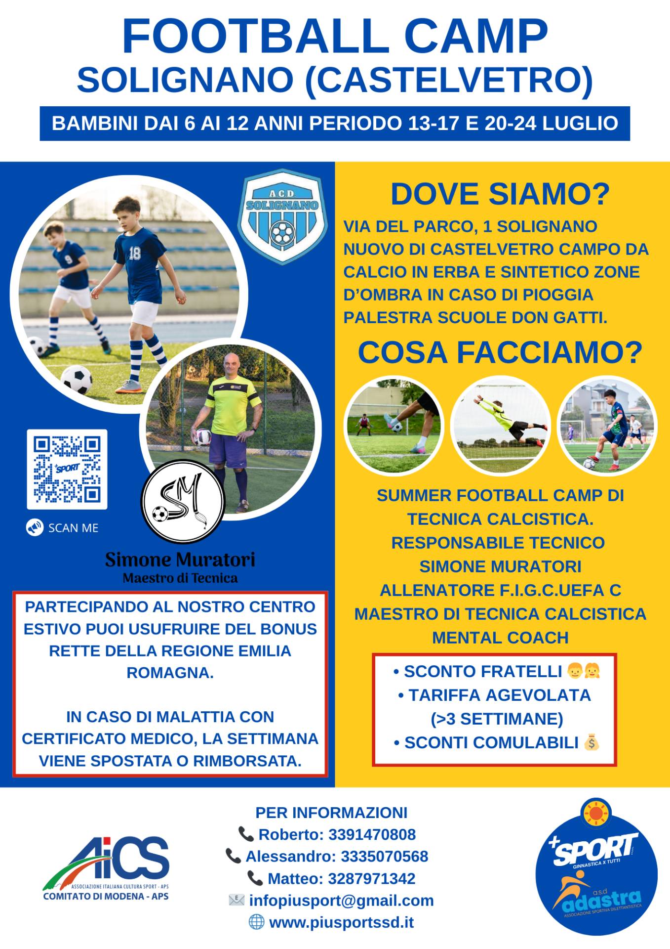 FOOTBALL CAMP SOLIGNANO